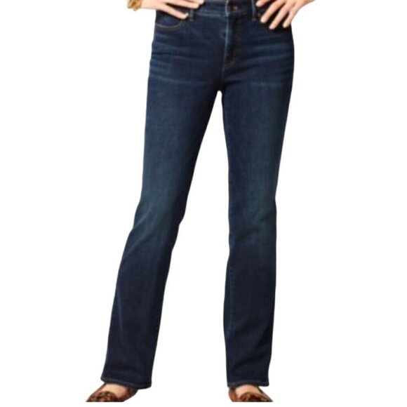 Talbots Flawless 5 Pocket Curvy Bootcut Jeans Size 10p - Picture 1 of 11